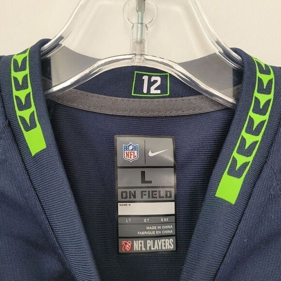 NIKE #3 Russell Wilson Seattle Seahawks youth L jersey - Picture 4 of 6